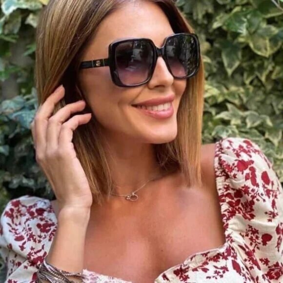 NEW GUCCI SUNGLASSES GUCCI GG0632SA 001 BLACK/GREY GRADIENT EYEWEAR - Picture 4 of 5